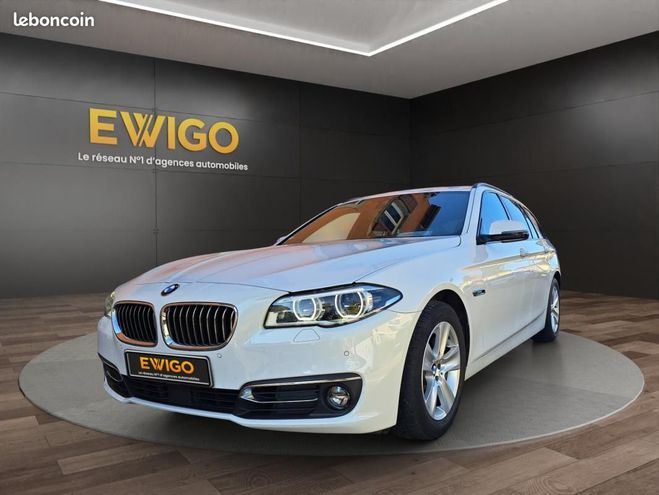 Cliquer pour voir la photo suivante BMW Serie 5 Touring 3.0 530 D 260 LUXURY XDRIVE BVA Blanc de 2014