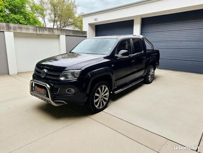 Cliquer pour voir la photo suivante Volkswagen Amarok DOUBLE CABINE 2.0 BiTDI 180ch Highline 4 Noir de 2013