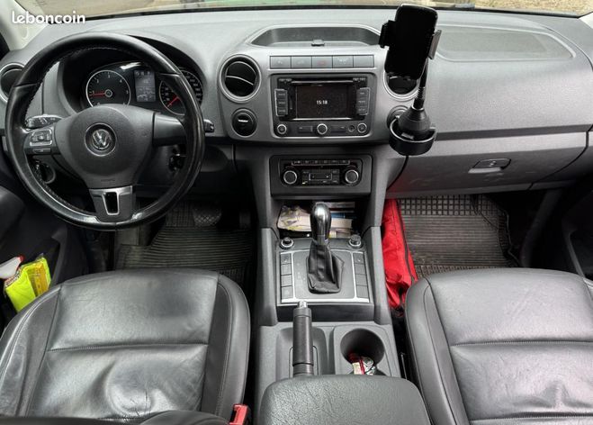 Volkswagen Amarok Volkswagen Amarok DOUBLE CABINE 2.0 BiTDI 180ch Highline 4 Noir de 2013