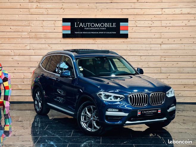 Cliquer pour voir la photo suivante BMW X3 G01 XDrive20d 190cv XLine Bleu de 2019