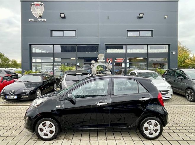 Cliquer pour voir la photo suivante Kia Picanto II 1.0 998cm3 69cv Noir Métallisé de 2012