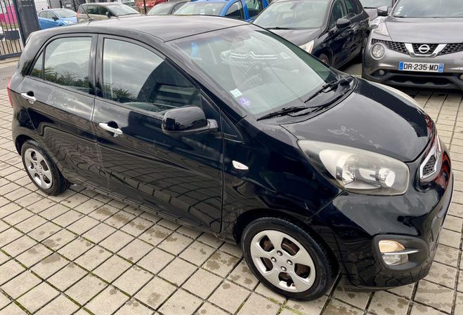 Kia Picanto Kia Picanto II 1.0 998cm3 69cv Noir Métallisé de 2012