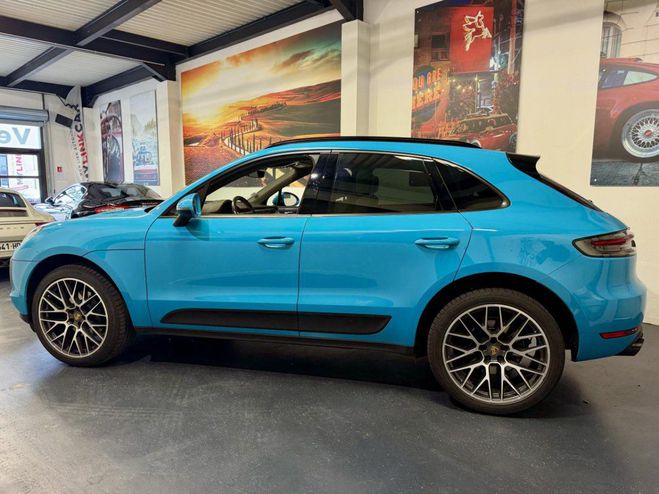 Porsche Macan Porsche Macan 2.0i 250 PDK TO, Full cuir gris bi-ton P Bleu Miami de 2019