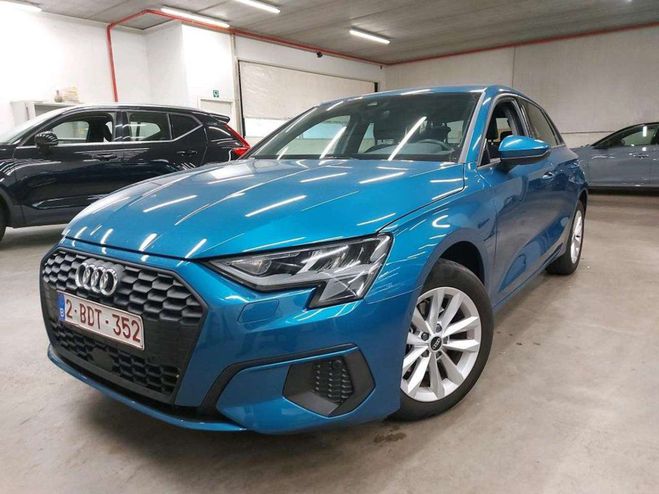 Audi A3 Sportback 30TFSI Adv. LED-NAVI-CRUISE-VI Bleu Mtallis de 