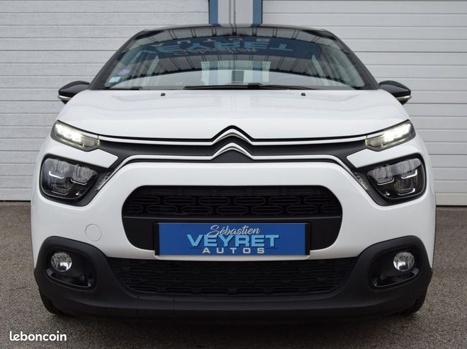 Citroen C3 1.2 Puretech 83 SHINE 2022 27025 Kms Blanc de 2022