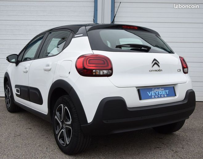 Citroen C3 1.2 Puretech 83 SHINE 2022 27025 Kms Blanc de 2022