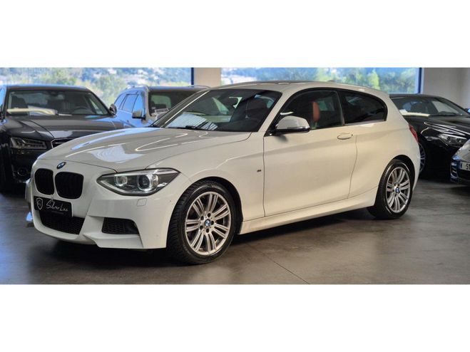 BMW Serie 1 114D M Sport Blanc de 2014