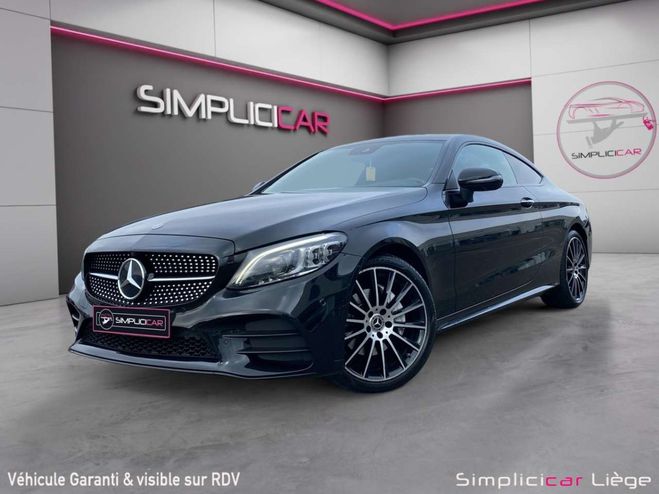 Mercedes Classe C 220 Coup� 220d 9G-Tronic AMG Line Noir M�tallis� de 
