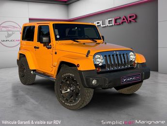  Voir détails -Jeep Wrangler SAHARA 3.6 V6 284 CH 4x4 - SUIVI COMPLET à Vitrolles (13)
