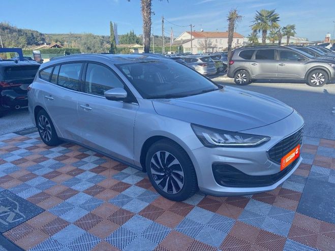 Ford Focus SW 1.0 ECOBOOST 125 BV6 TITANIUM GPS Gris Clair de 2023