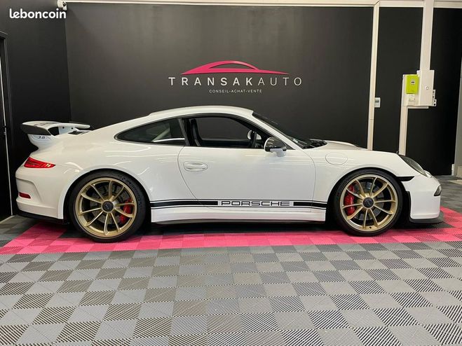 Porsche 911 GT3 type 991 3.8i PDK PACK CLUBSPORT SUI Blanc de 2014