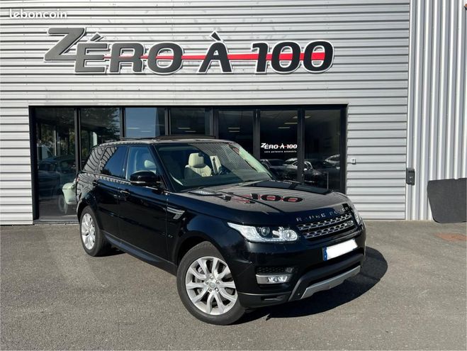 Cliquer pour voir la photo suivante Land rover Range Rover Sport HSE SDV6 292ch 3.0 V6 1° MAIN VERI Noir de 2014