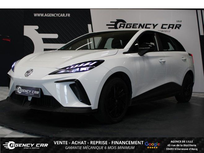 Cliquer pour voir la photo suivante MG MG4 170 51 KWh Standard 1ère Main Suivi Parf BLANC de 2023