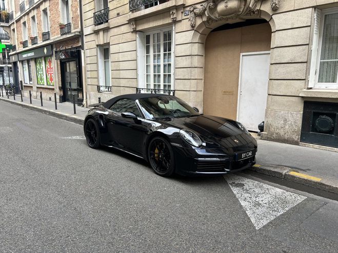 Cliquer pour voir la photo suivante Porsche 911 (992) CABRIOLET 3.8 650 TURBO S PDK Noir Metal de 2020
