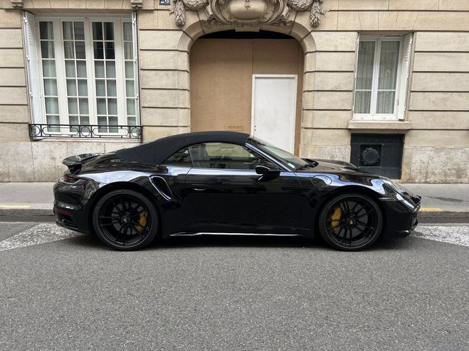 Porsche 911 (992) CABRIOLET 3.8 650 TURBO S PDK Noir Metal de 2020