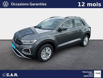  Voir détails -Volkswagen T Roc 1.5 TSI EVO 150 Start/Stop DSG7 Life Plu à  La Rochelle (17)