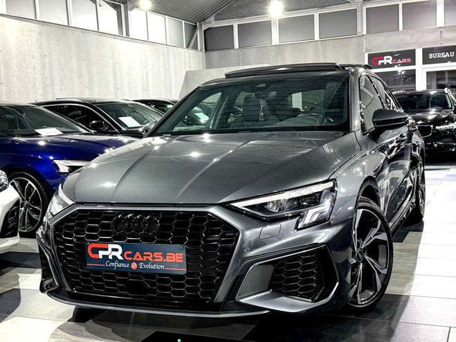 Cliquer pour voir la photo suivante Audi A3 Sportback 30 TDi S Line Shadow Look 1e M Gris Métallisé de