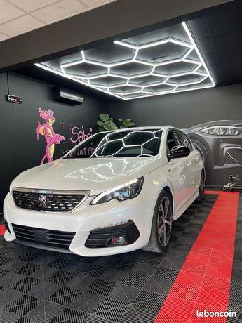  Voir détails -Peugeot 308 GT 2.0 BlueHDi 180 EAT8 ? 2018 Blanc nac à  La Loubire (12)