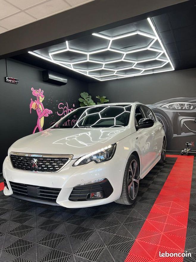 Cliquer pour voir la photo suivante Peugeot 308 GT 2.0 BlueHDi 180 EAT8 ? 2018 Blanc nac Blanc de 2018