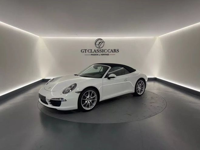 Porsche 911 991 CABRIOLET 3.4 350 CARRERA 4 Blanc de 2015