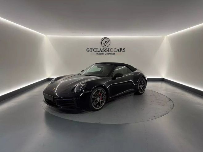 Cliquer pour voir la photo suivante Porsche 911 992 CABRIOLET 3.0 450 CARRERA 4S Noir de 2020