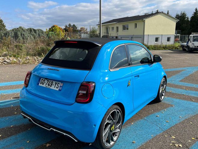 Fiat 500 Electrique Cabriolet 42 kWh Abarth 500e  BLEU CLAIR de 2023