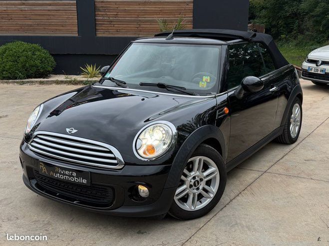 Cliquer pour voir la photo suivante Mini One Cooper Cabriolet Phase II (R57) LCi 1.6  Noir de 2012