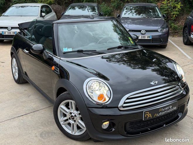 Mini One Mini One Cooper Cabriolet Phase II (R57) LCi 1.6  Noir de 2012