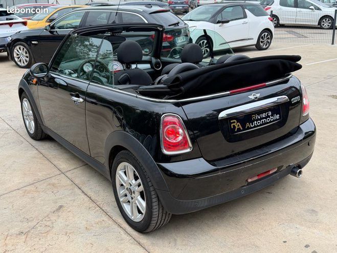 Mini One Mini One Cooper Cabriolet Phase II (R57) LCi 1.6  Noir de 2012