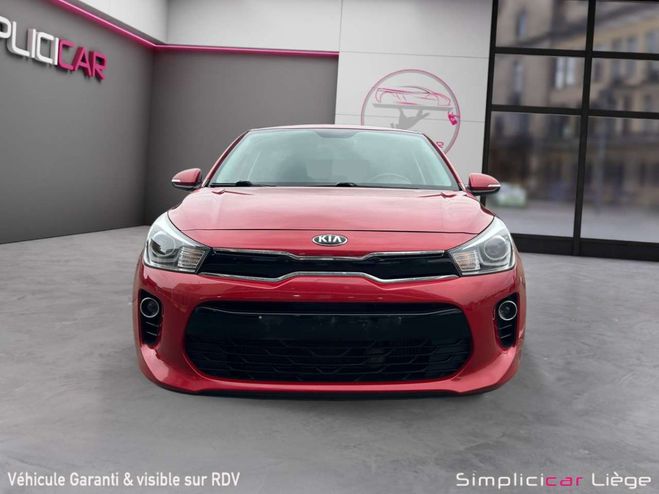 Kia Rio 1.0 T Fusion Rouge Mtallis de 