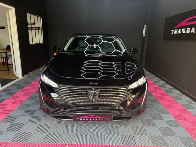 Peugeot 308 PHEV 180 e-EAT8 Allure Pack CAMERA 360 / Noir de 2022