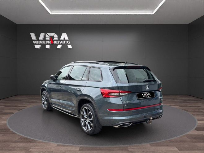 Skoda Kodiaq VRS  2.0 BiTDI 240 ch  DSG7 4x4  Toit Gris de 2019