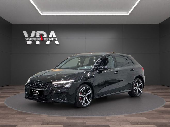 Cliquer pour voir la photo suivante Audi A3 Sportback · 45 TFSI e 245ch · S line S t Noir de 2023