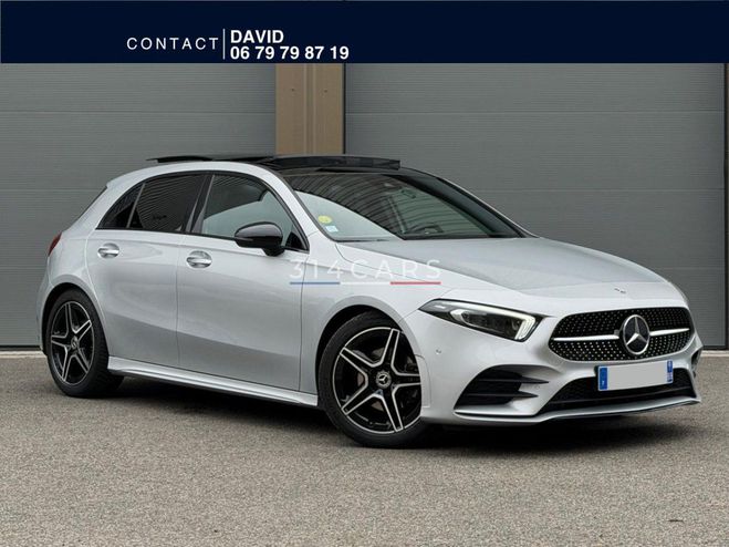 Cliquer pour voir la photo suivante Mercedes Classe A A200d 150 cv - AMG Line GRIS CLAIR de 2021