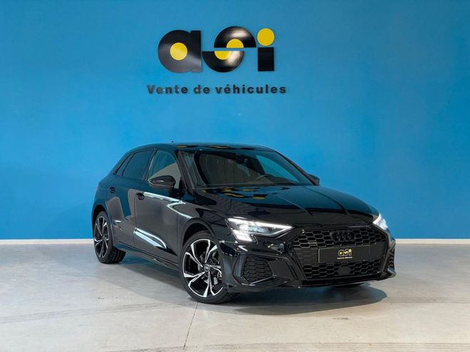 Cliquer pour voir la photo suivante Audi A3 Sportback 2.0 190 TFSI S LINE QUATTRO Noir de 2023