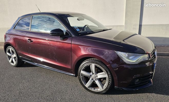 Audi A1 1.6 tdi 90 cv ambition luxe Violet de 2011