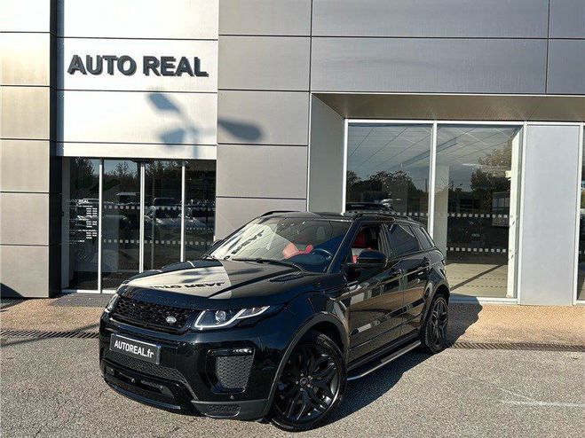 Cliquer pour voir la photo suivante Land rover Range Rover Evoque SD4 240 BVA HSE Dynamic Noir Santorini de 2018
