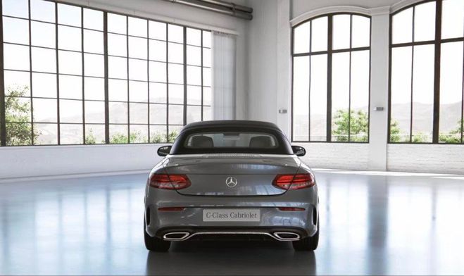 Mercedes Classe C IV 220 (2) CABRIOLET D 9G-TRONIC AMG LIN gris s�l�nite de 2021