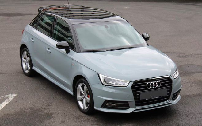 Cliquer pour voir la photo suivante Audi A1 Sportback 1.4 TDI 90 Tronic S-Line *GARA gris métal effet nacré de 2016