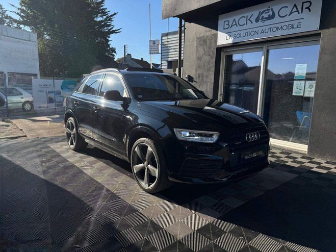 Audi Q3 2.0 TFSI 180 ch S tronic 7 Quattro S lin Noir de 2016