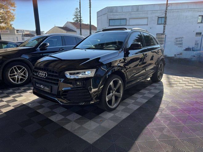 Audi Q3 2.0 TFSI 180 ch S tronic 7 Quattro S lin Noir de 2016