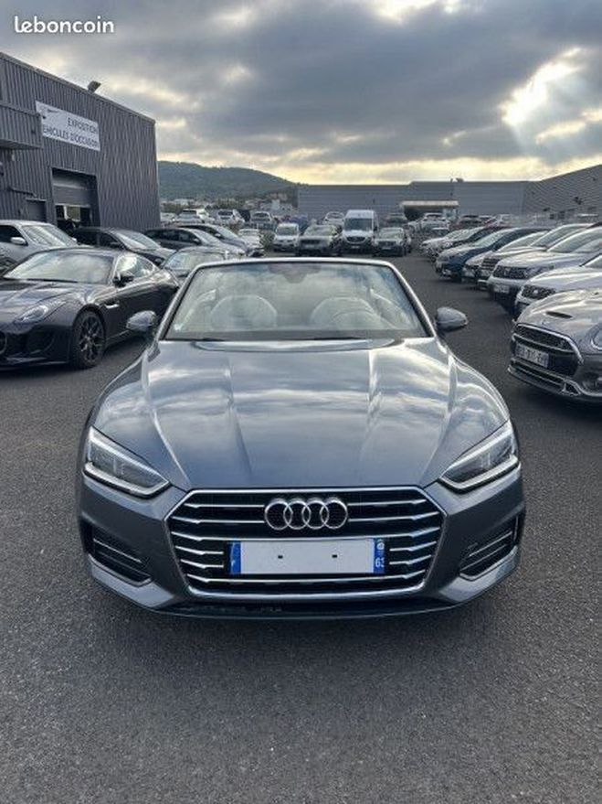 Audi A5 CABRIOLET 2.0 TDI 190CH AVUS S TRONIC 7 Gris de 2017