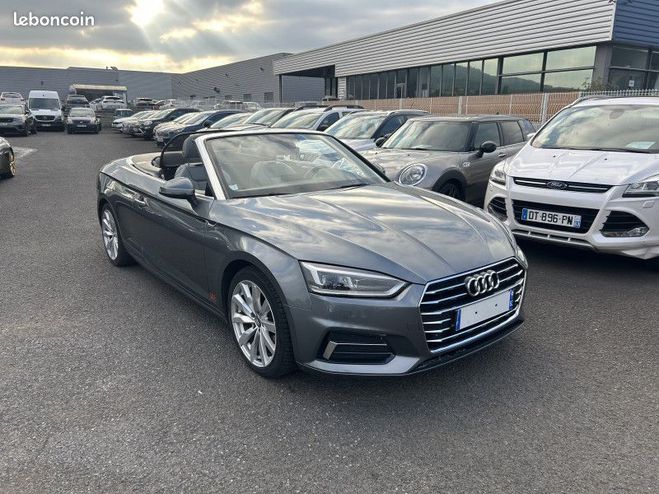 Audi A5 CABRIOLET 2.0 TDI 190CH AVUS S TRONIC 7 Gris de 2017