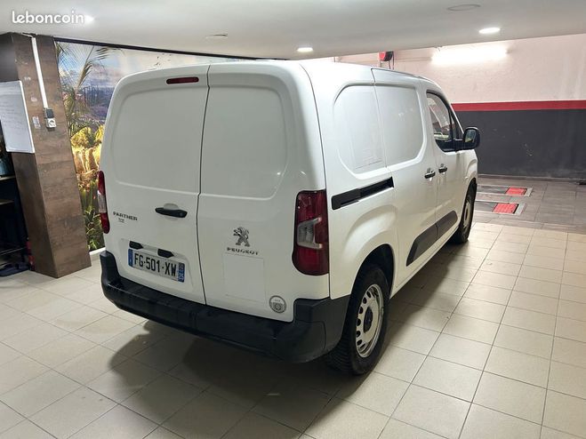 Peugeot Partner standard 1000 1.6 blue hdi 100 grip 2019 Blanc de 2019