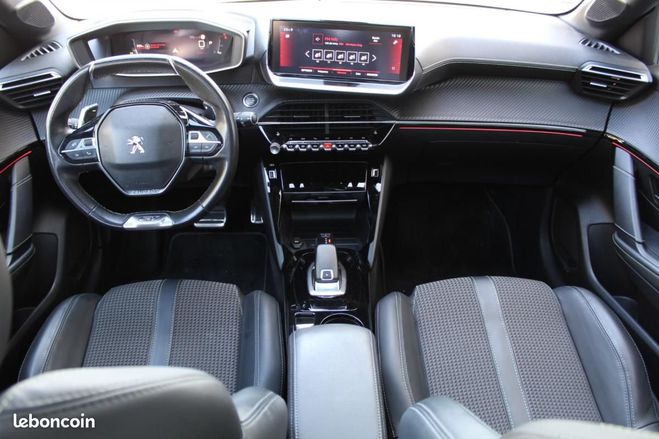 Peugeot 208 1.2 PURETECH 100 GT-LINE EAT8 BVA Blanc de 2019