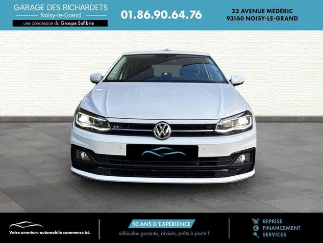 Volkswagen Polo VI 1.0 TSI 95 DSG7 R-LINE Blanc de 2019