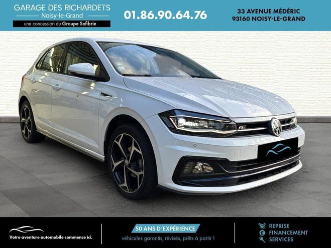 Volkswagen Polo VI 1.0 TSI 95 DSG7 R-LINE Blanc de 2019