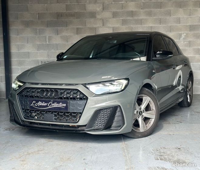 Cliquer pour voir la photo suivante Audi A1 Sportback 30 TFSI S line S-tronic CARPLA Gris de 2020