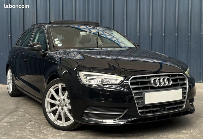 Audi A3 2.0L TDI 184ch Ambition Luxe Garantie 1  Noir de 2015