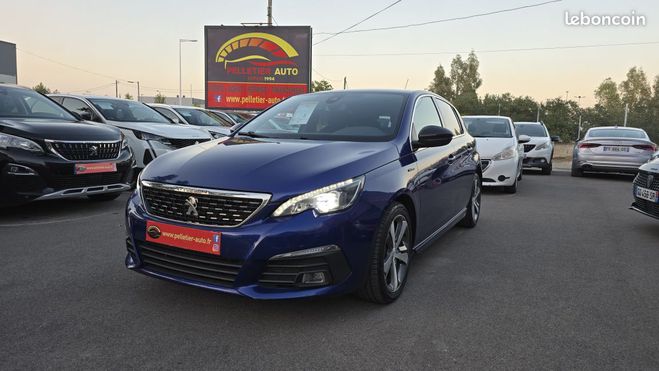 Cliquer pour voir la photo suivante Peugeot 308 BlueHDi 130ch SetS BVM6 GT Line Bleu de 2018